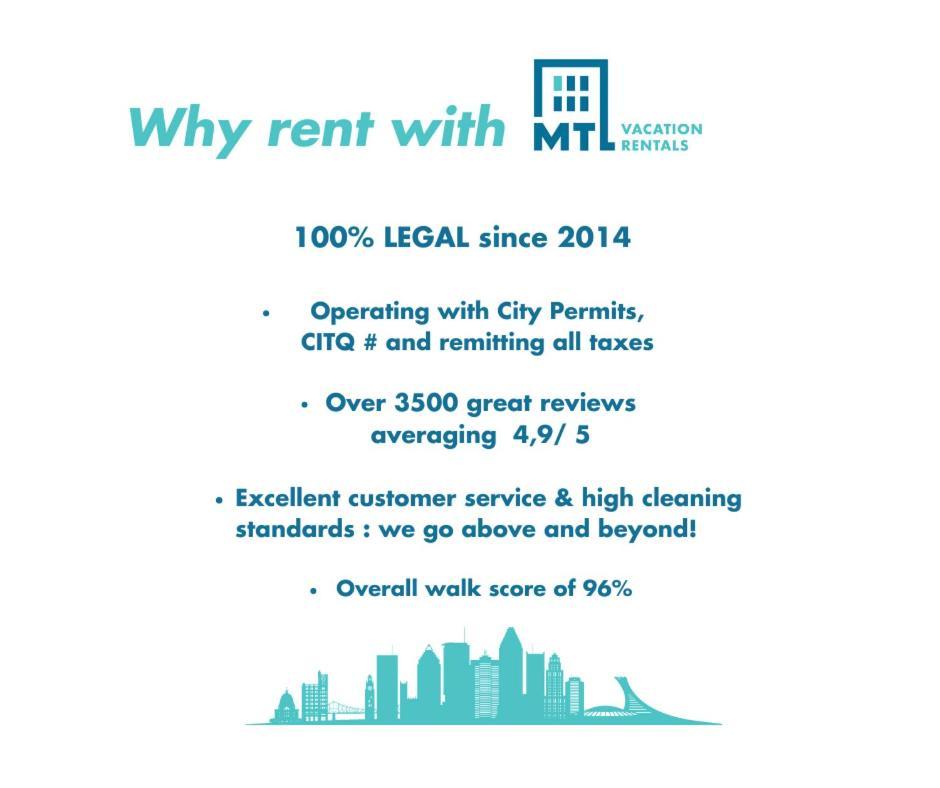 Mtlvacationrentals - The Fabfour 몬트리올 외부 사진